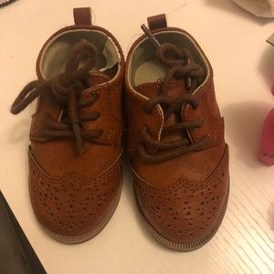 Koala kids dressy cognac shoes